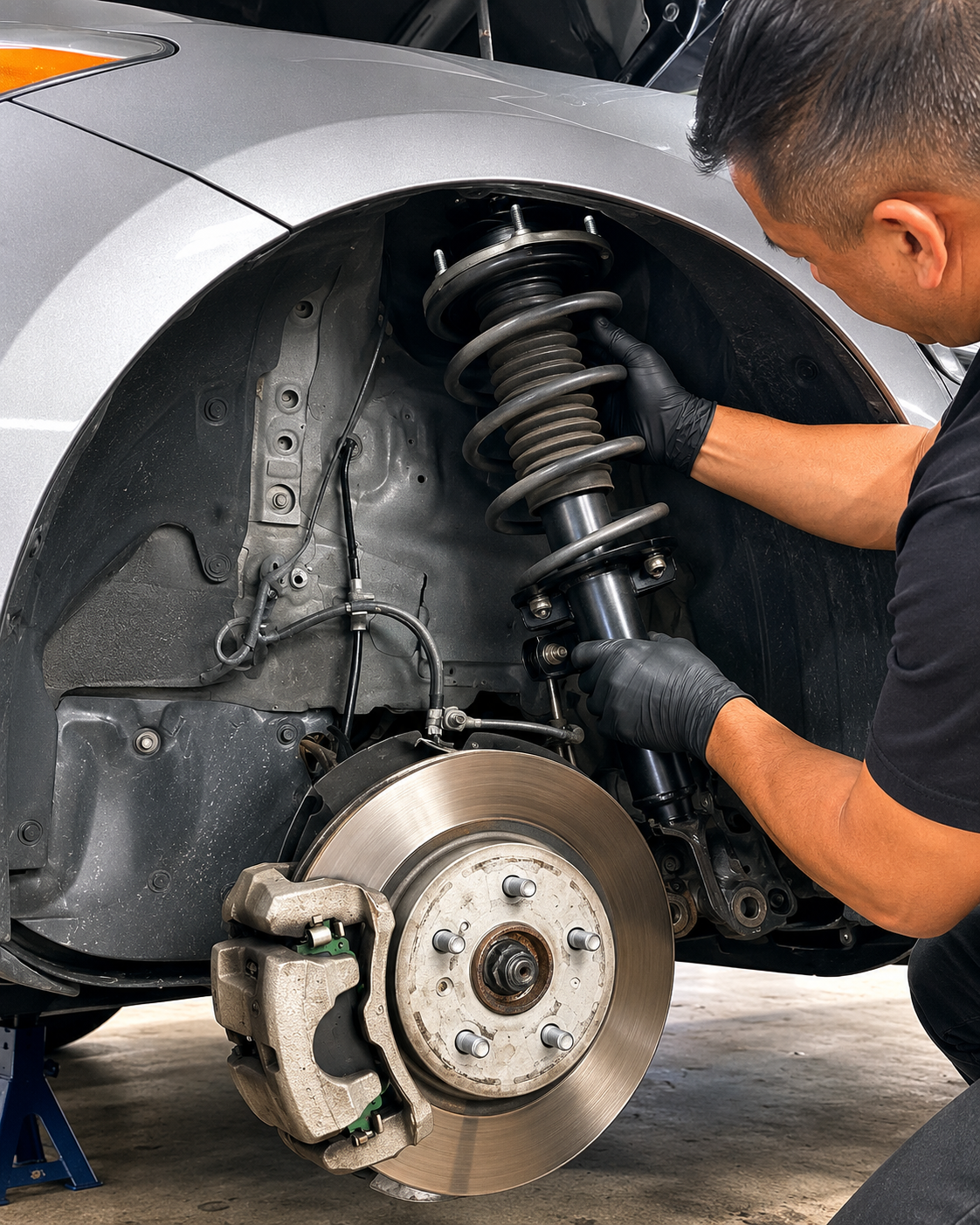 Mobile suspension repair service in Arlington Texas